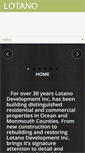 Mobile Screenshot of lotanodevelopment.com